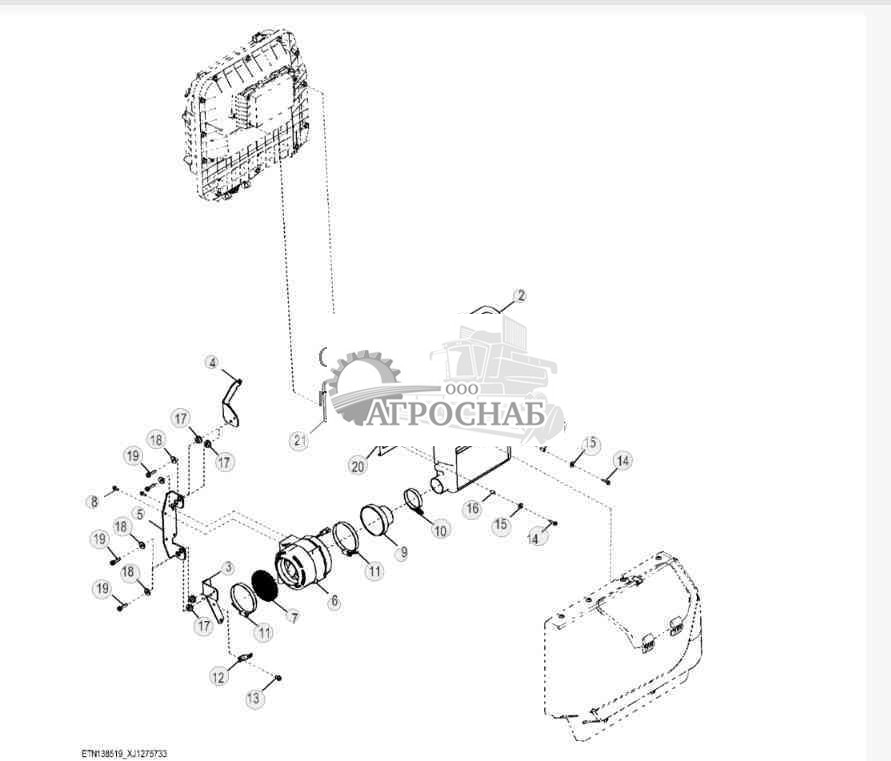Система предварительной очистки системы обогрева, вентиляции и кондиционирования воздуха 